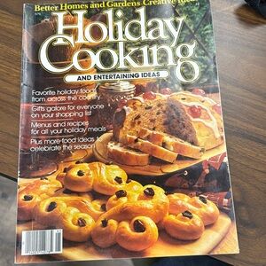 Holiday cooking magazine 1979
